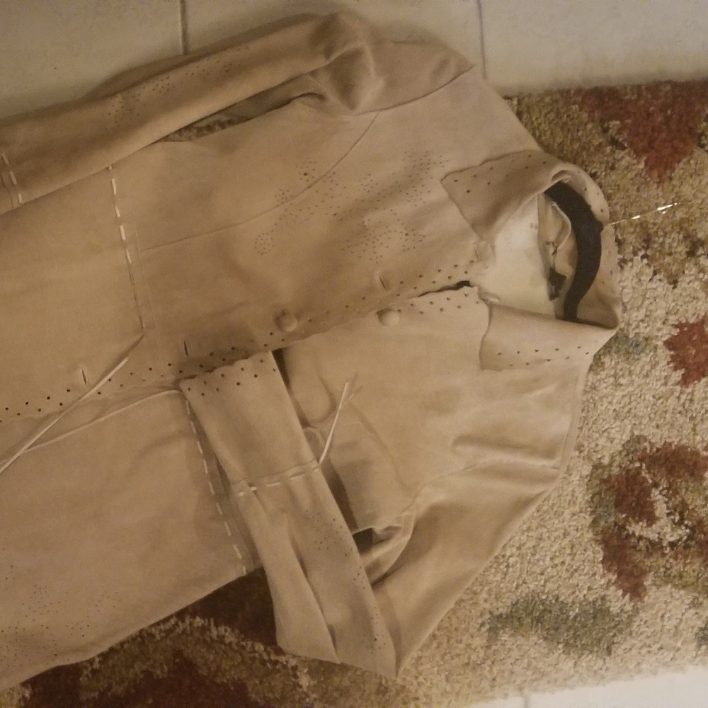 Suede jacket - Picture 3 of 8
